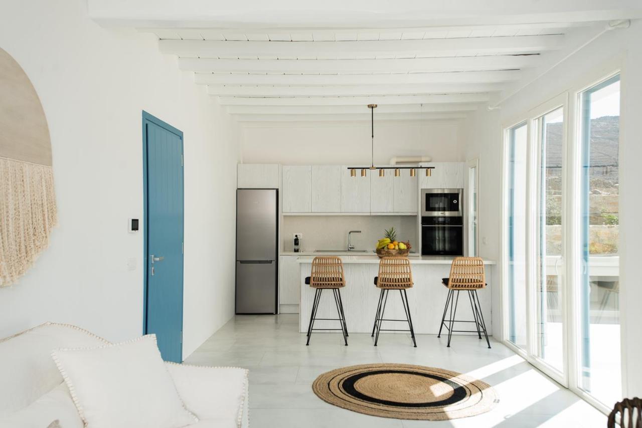 Principality Villas, Sea View With Private Pool Above Ftelia Mykonos Town