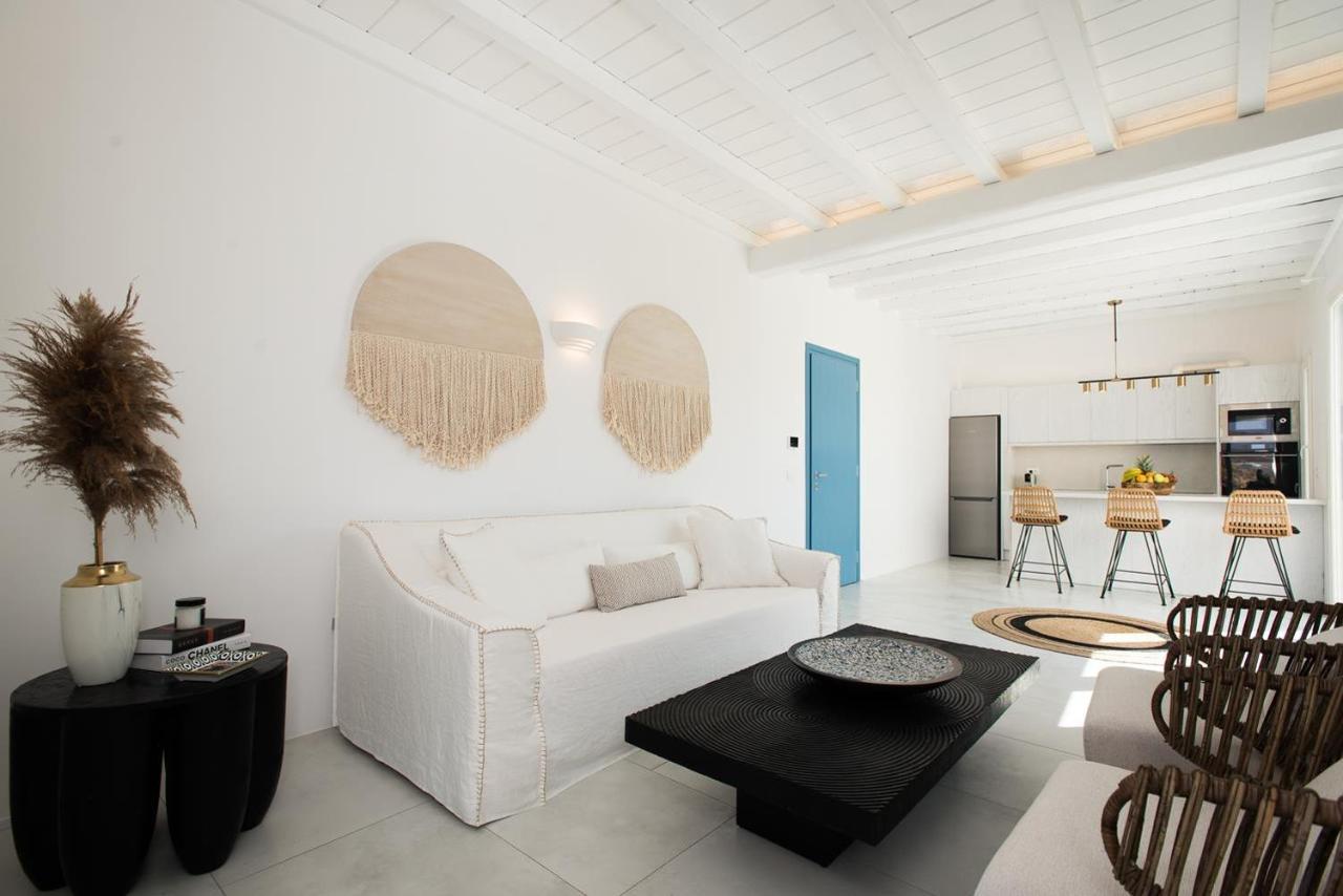 Principality Villas, Sea View With Private Pool Above Ftelia Villa Mykonos Town