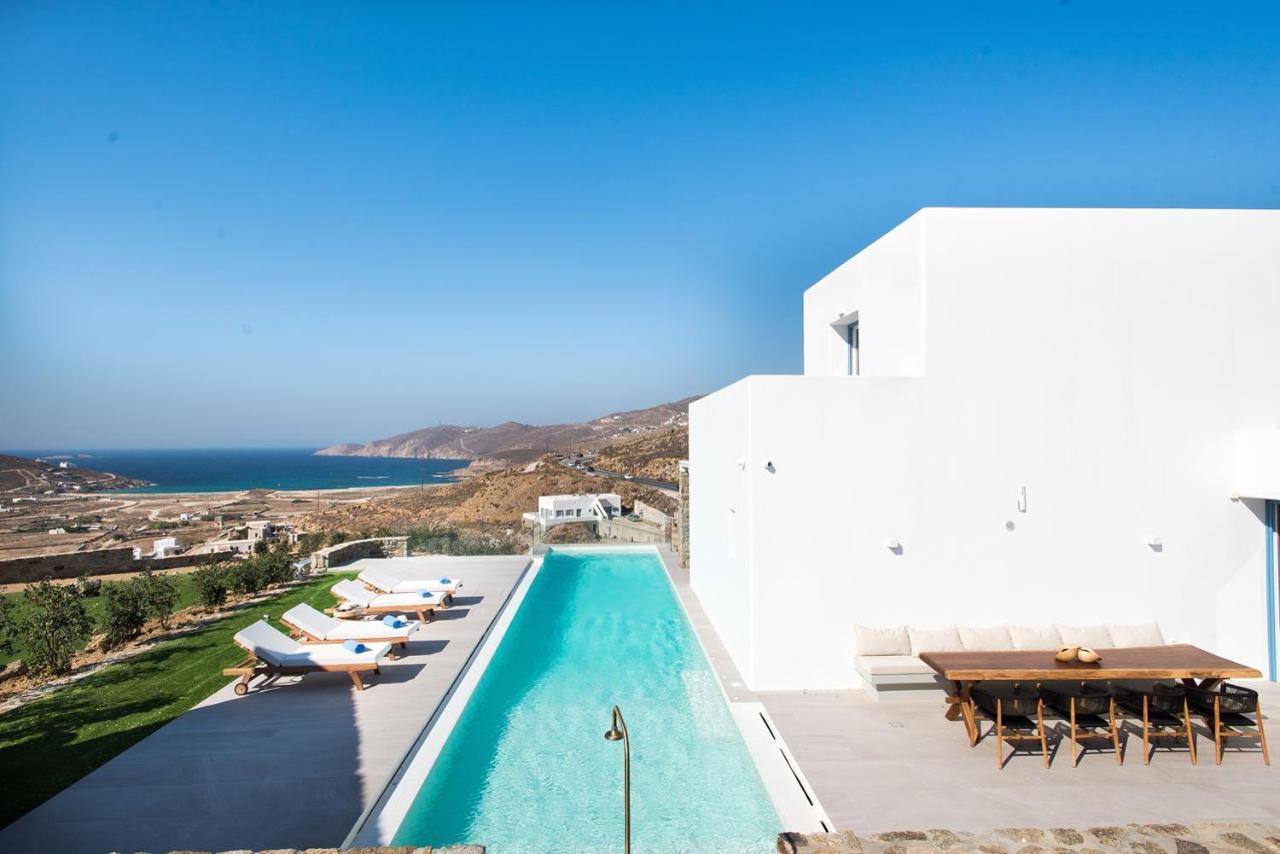 Principality Villas, Sea View With Private Pool Above Ftelia