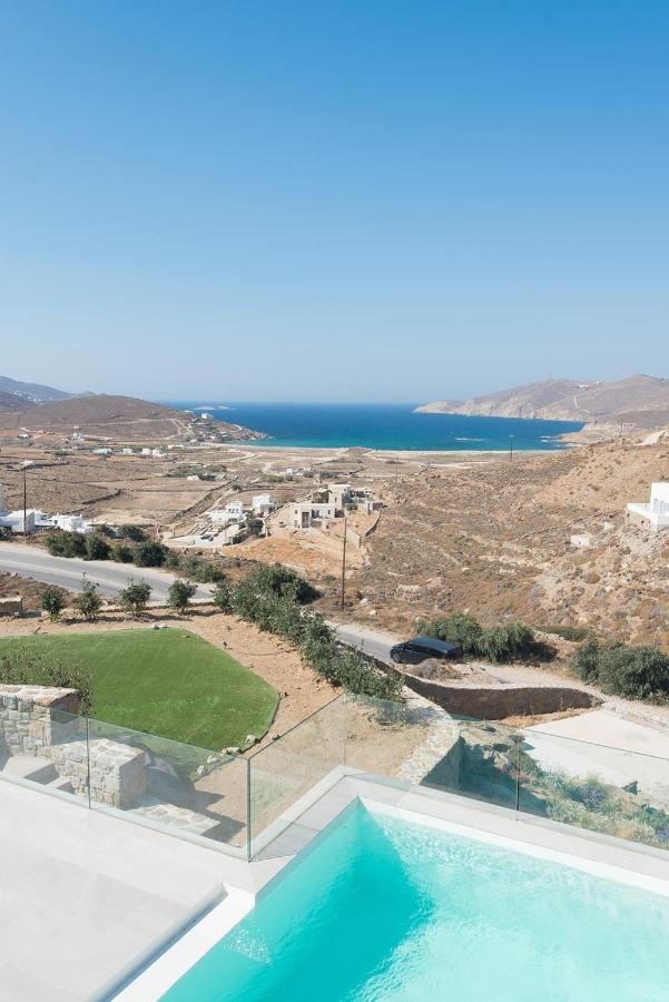 Principality Villas, Sea View With Private Pool Above Ftelia * Mykonos Town