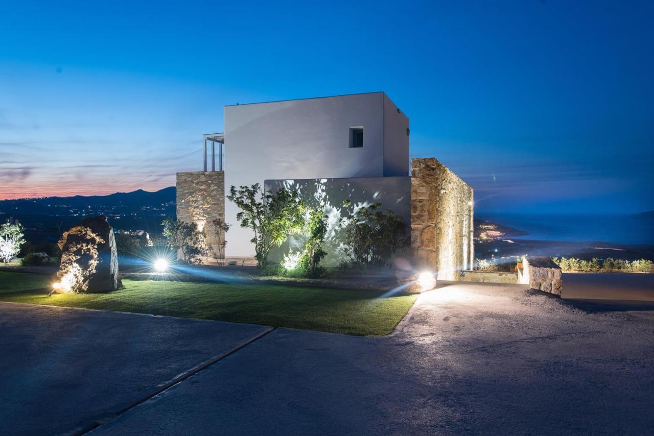 Principality Villas, Sea View With Private Pool Above Ftelia * Mykonos Town