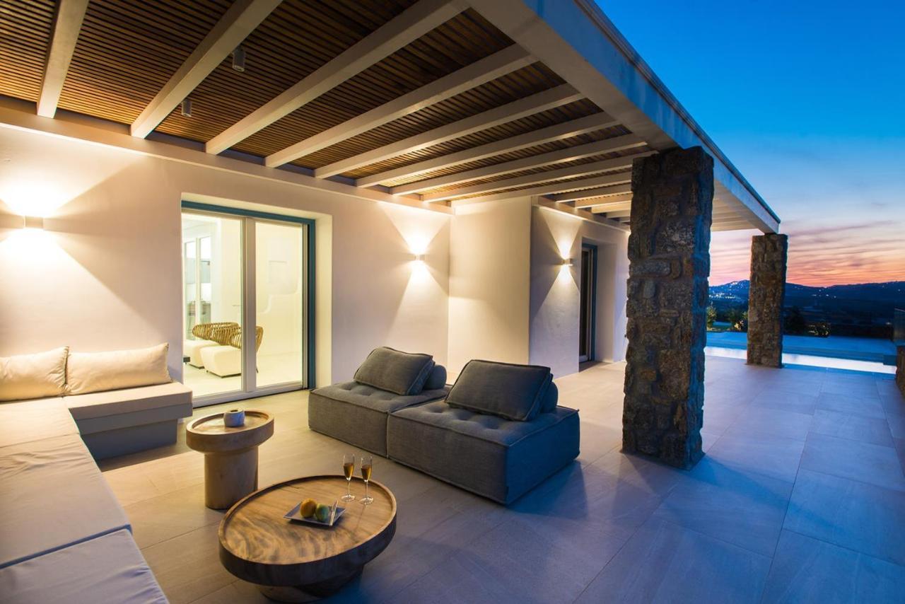 Principality Villas, Sea View With Private Pool Above Ftelia Villa *