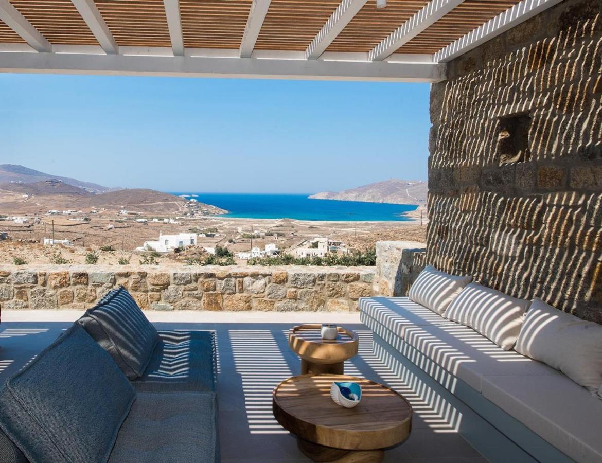 Principality Villas, Sea View With Private Pool Above Ftelia Villa